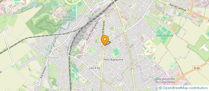 localisation de l'entreprise MADAME AMINA HICHAM à ARRAS