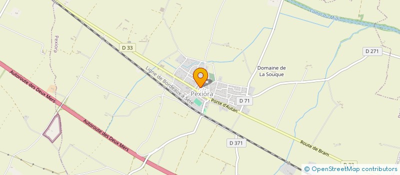 localisation de l'entreprise MADAME AMINA JULIEN  PEXIORA