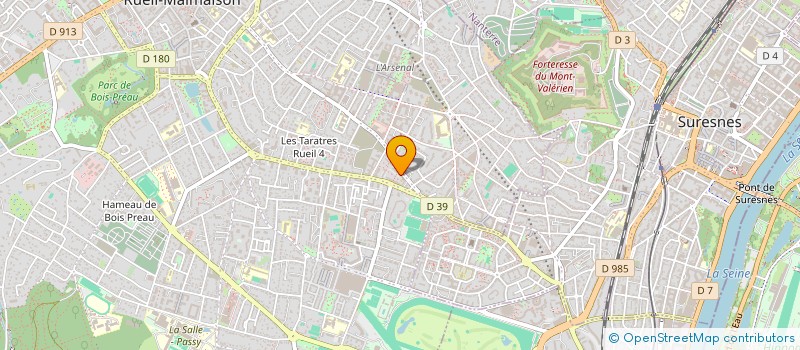 localisation de l'entreprise MADAME AMINA KHALIL  RUEIL-MALMAISON