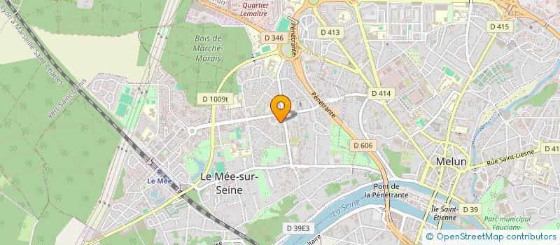 localisation de l'entreprise MADAME AMINA LASBEUR  LE MEE-SUR-SEINE