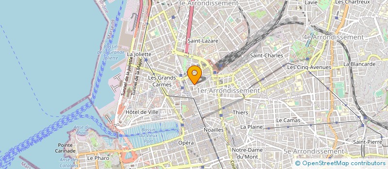 localisation de l'entreprise MADAME AMINA LOUARMA à MARSEILLE