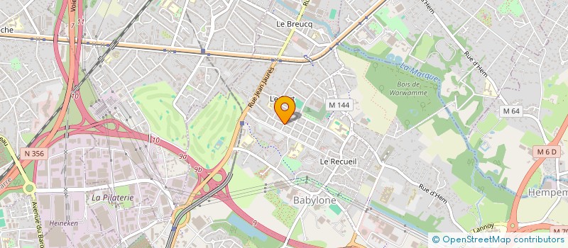 localisation de l'entreprise MADAME AMINA LOUBAR à VILLENEUVE-D'ASCQ