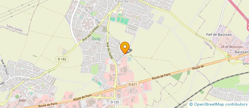 localisation de l'entreprise MADAME AMINA MARREF  CHAURAY