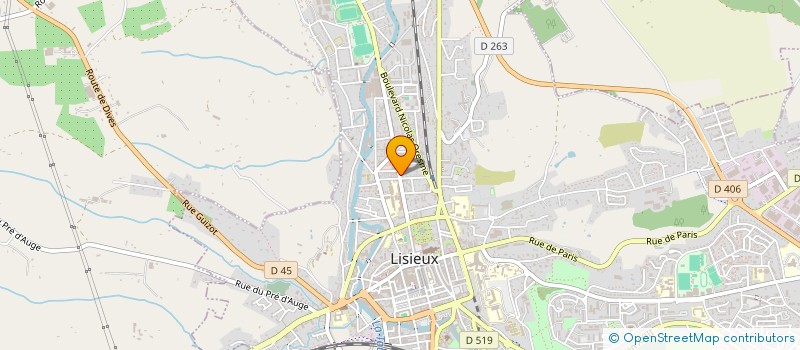 localisation de l'entreprise MADAME AMINA MEZIOUNE  LISIEUX