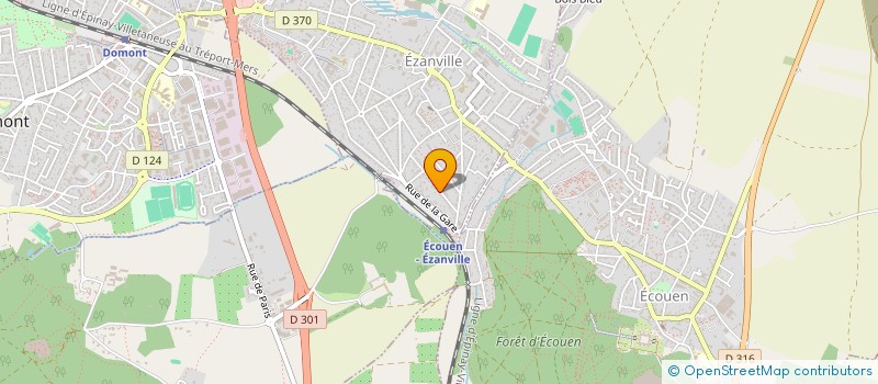 localisation de l'entreprise MADAME AMINA-MYRIAM GRIMONT  EZANVILLE