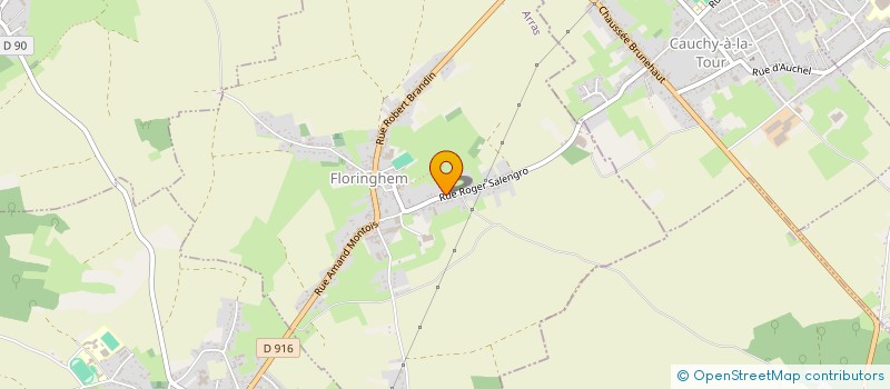 localisation de l'entreprise MADAME AMINA OUADI  FLORINGHEM