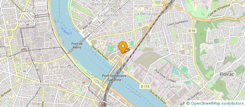 localisation de l'entreprise MADAME AMINA QUARESMA  BORDEAUX