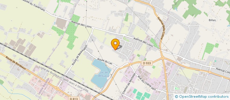 localisation de l'entreprise MADAME AMINA ROCHDI  BEAUPUY