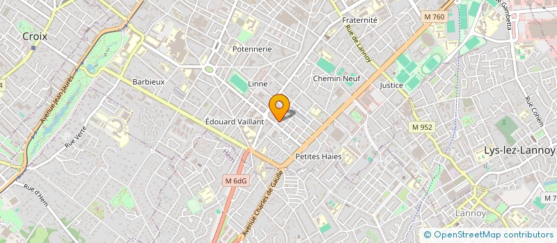 localisation de l'entreprise MADAME AMINA SAID GUERNI à ROUBAIX