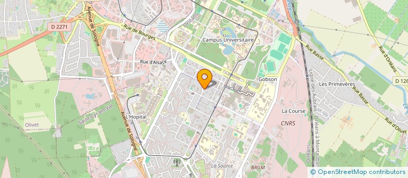 localisation de l'entreprise MADAME AMINA SHAMI  ORLEANS
