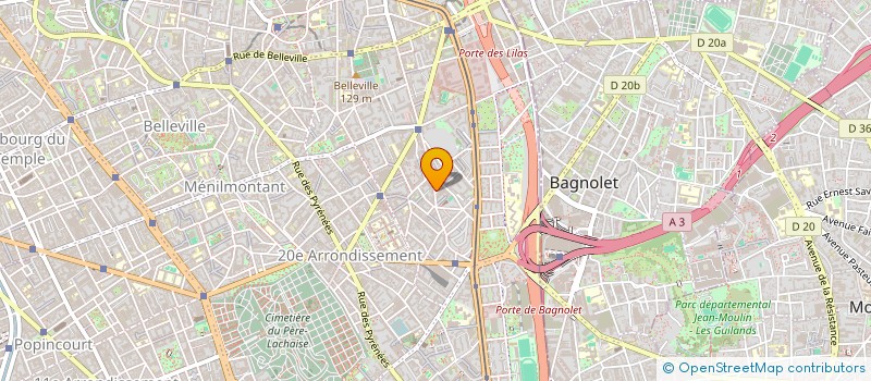 localisation de l'entreprise MADAME AMINA SY  PARIS