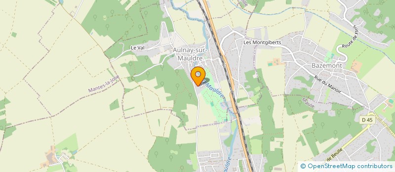 localisation de l'entreprise MADAME AMINA TESKOUK  AULNAY-SUR-MAULDRE