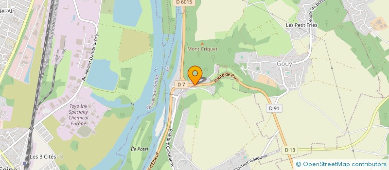 localisation de l'entreprise MADAME AMINA TIKOUIRT  GOUY