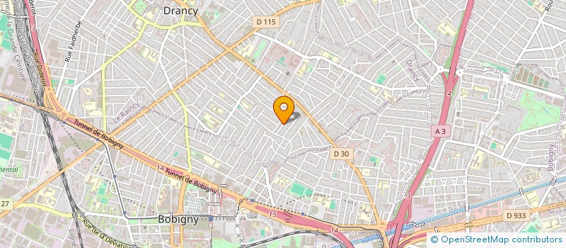 localisation de l'entreprise MADAME AMINA WAJAHAT à DRANCY