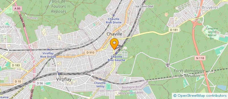 localisation de l'entreprise MADAME AMINA ZERROUKI à CHAVILLE
