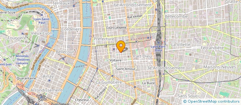 localisation de l'entreprise MADAME AMINATA BAH  LYON