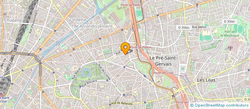 localisation de l'entreprise MADAME AMINATA BATCHILY  PARIS