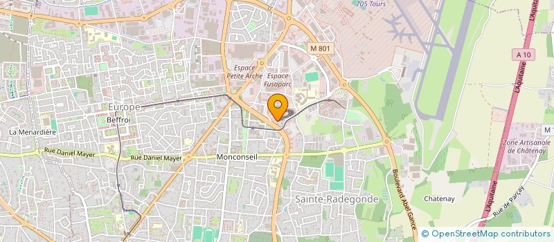 localisation de l'entreprise MADAME AMINATA CHEICK TRAORE  TOURS