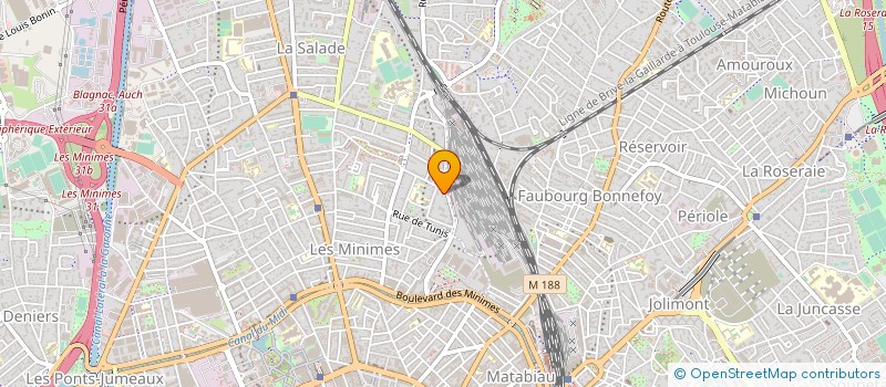 localisation de l'entreprise MADAME AMINATA CISSE à TOULOUSE