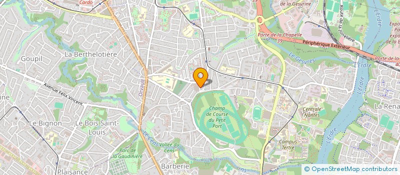 localisation de l'entreprise MADAME AMINATA CISSE  NANTES