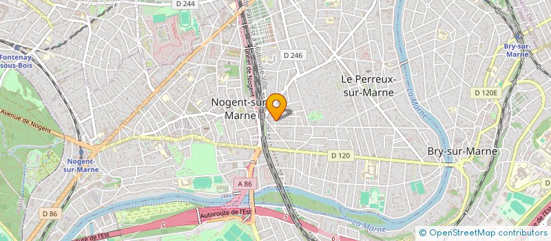 localisation de l'entreprise MADAME AMINATA CISSOKHO à LE PERREUX-SUR-MARNE
