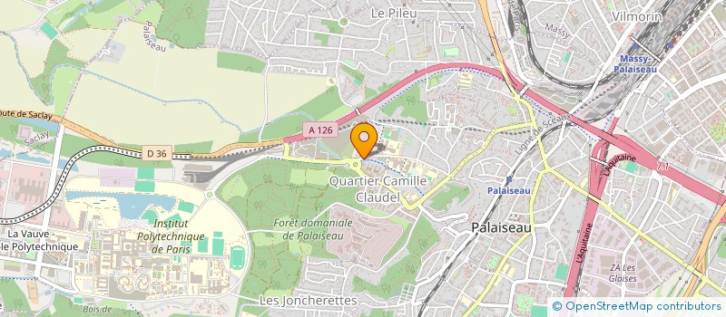 localisation de l'entreprise MADAME AMINATA COULIBALY à PALAISEAU