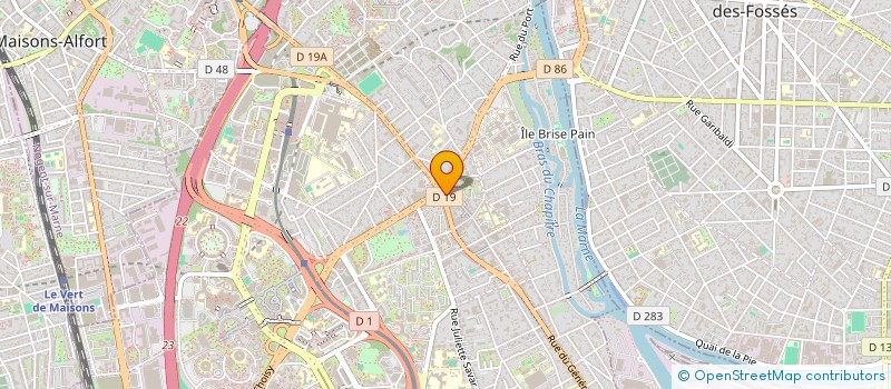 localisation de l'entreprise MADAME AMINATA DABO  CRETEIL