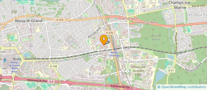 localisation de l'entreprise MADAME AMINATA DIABY  NOISY-LE-GRAND