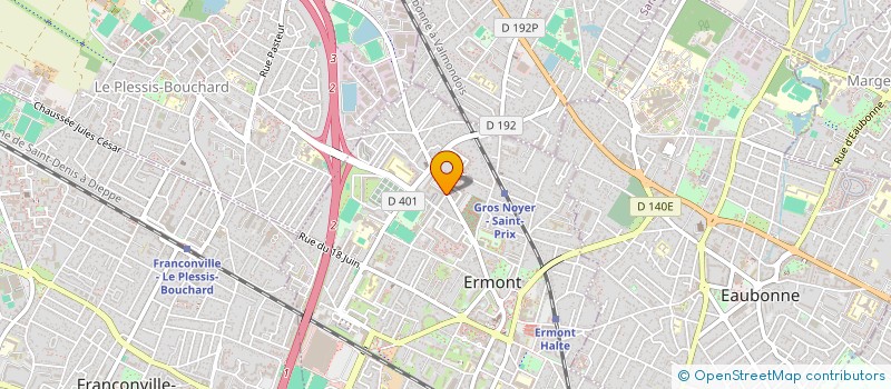 localisation de l'entreprise MADAME AMINATA DIAKHABY  ERMONT