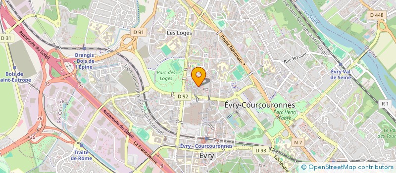localisation de l'entreprise MADAME AMINATA DIAKITE à EVRY-COURCOURONNES