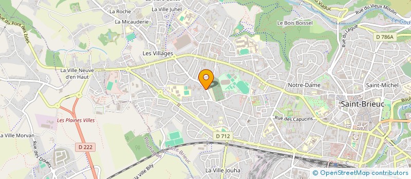 localisation de l'entreprise MADAME AMINATA DIAKITE à SAINT-BRIEUC