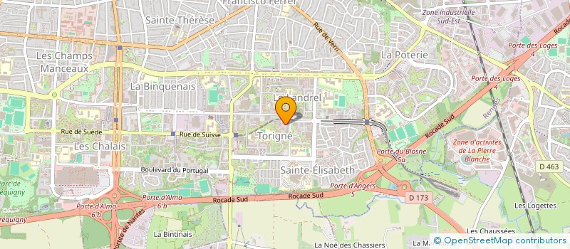 localisation de l'entreprise MADAME AMINATA DIALLO  RENNES