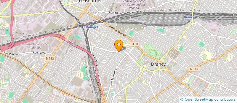 localisation de l'entreprise MADAME AMINATA DIALLO à DRANCY