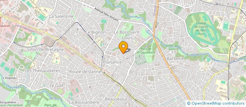 localisation de l'entreprise MADAME AMINATA DIALLO à ORVAULT