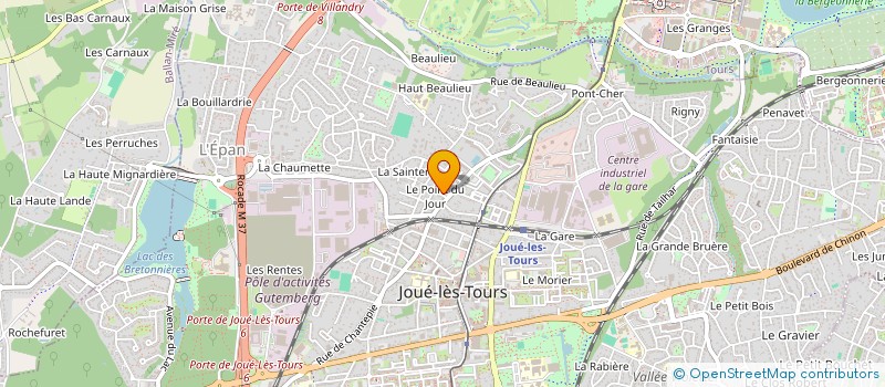 localisation de l'entreprise MADAME AMINATA DIANIFABA  JOUE-LES-TOURS