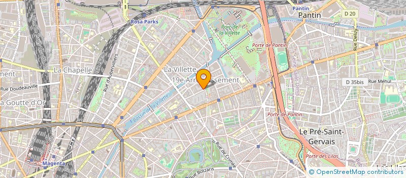 localisation de l'entreprise MADAME AMINATA DIARRA  PARIS