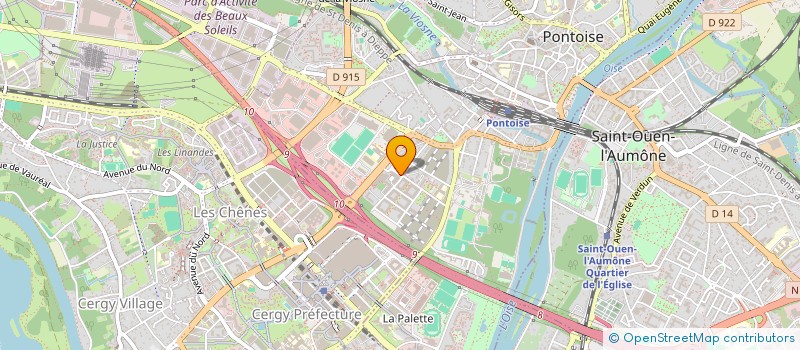 localisation de l'entreprise MADAME AMINATA DIENG  ARGENTEUIL