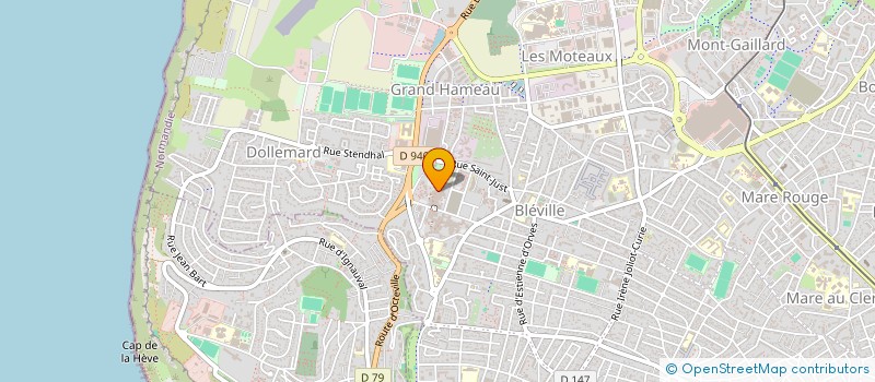 localisation de l'entreprise MADAME AMINATA DIOP TRAORE à LE HAVRE