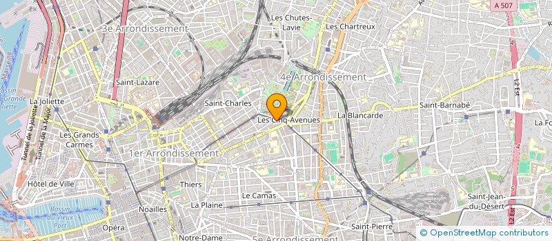 localisation de l'entreprise MADAME AMINATA DJEGAL à MARSEILLE