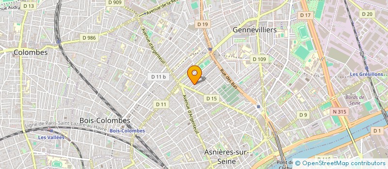 localisation de l'entreprise MADAME AMINATA DOUMBIA à ASNIERES-SUR-SEINE
