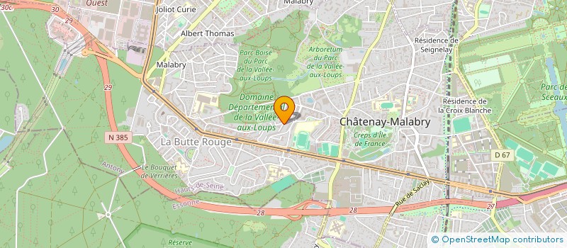 localisation de l'entreprise MADAME AMINATA DOUMBIA à CHATENAY-MALABRY