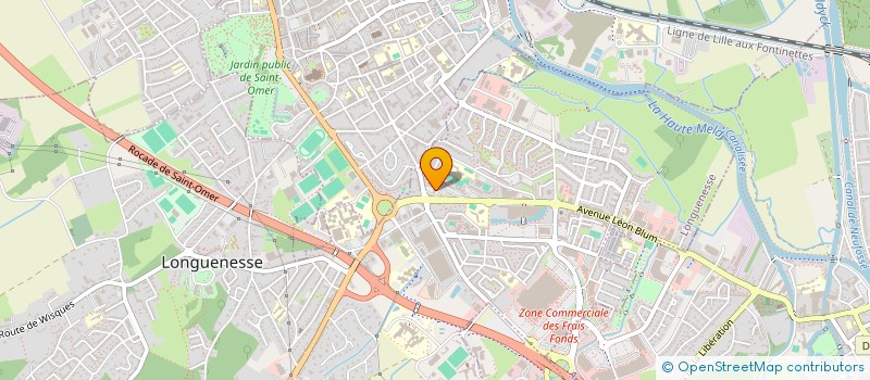 localisation de l'entreprise MADAME AMINATA DOUMBOUYA  LONGUENESSE