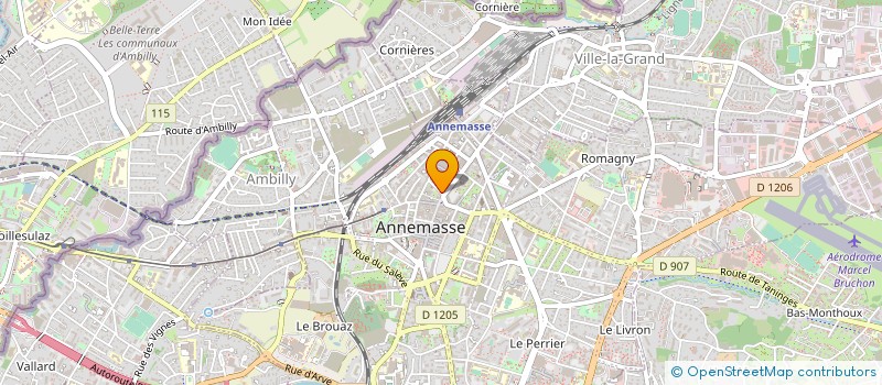 localisation de l'entreprise MADAME AMINATA DRAME à ANNEMASSE