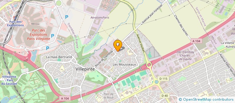 localisation de l'entreprise MADAME AMINATA DRAME DRAME à VILLEPINTE