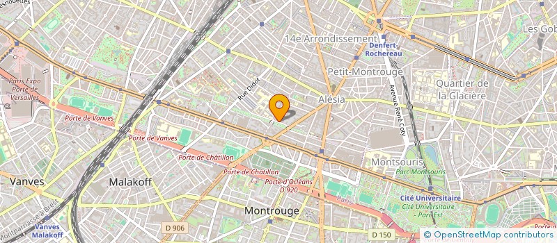 localisation de l'entreprise MADAME AMINATA FOFANA  PARIS