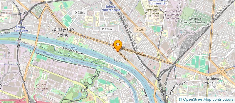 localisation de l'entreprise MADAME AMINATA FOFANA à EPINAY-SUR-SEINE