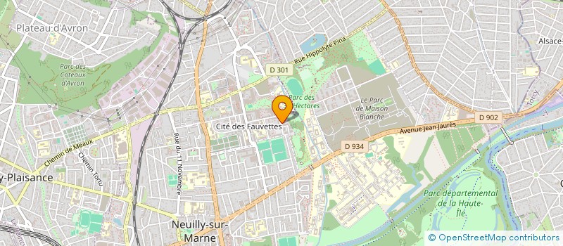 localisation de l'entreprise MADAME AMINATA GASSAMA  NEUILLY-SUR-MARNE