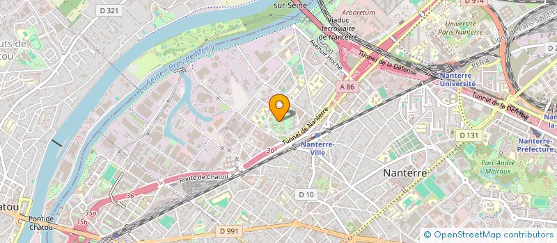 localisation de l'entreprise MADAME AMINATA GAYE  POISSY