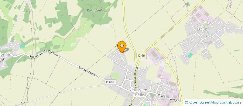 localisation de l'entreprise MADAME AMINATA KABA  NEUILLY-EN-THELLE