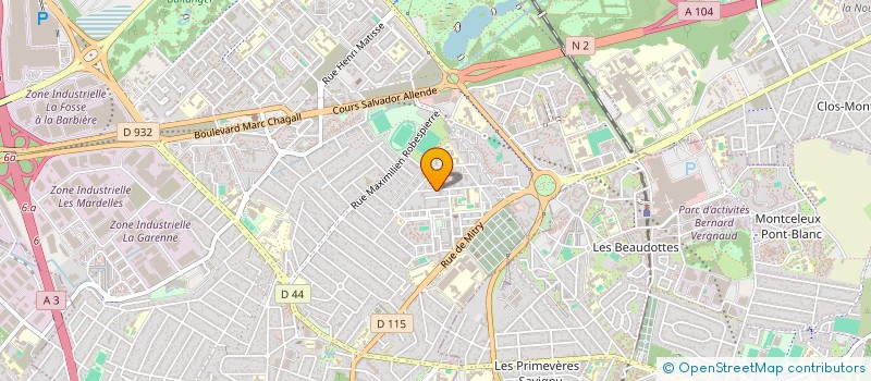 localisation de l'entreprise MADAME AMINATA KANOUTE à AULNAY-SOUS-BOIS